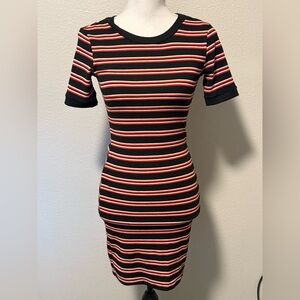 H&M ribbed tshirt dress size 2